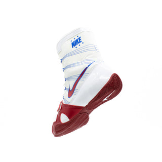 Sapatos de Boxe Nike Hyperko branco-vermelho