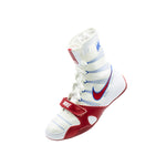 Sapatos de Boxe Nike Hyperko branco-vermelho