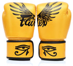 Luvas de Muay Thai Fairtex BGV1 Falcão Dourado