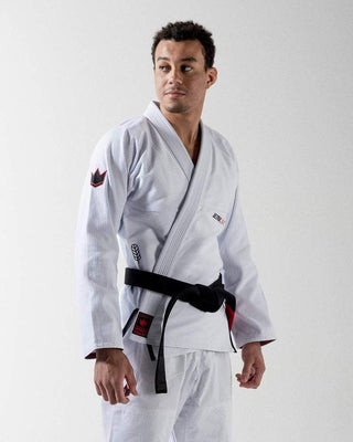 BJJ Gi Kingz Ultralight 2.0 Bianco