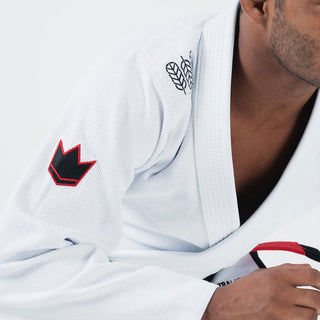 BJJ Gi Kingz Ultralight 2.0 IBJJF Branco