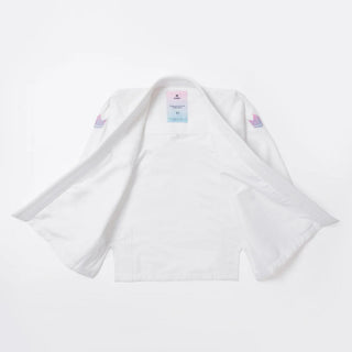 BJJ Gi donna Kingz Empowered Bianco-Combat Arena