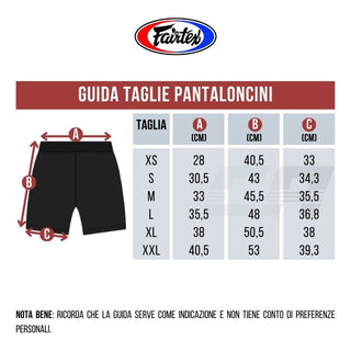 Calções de Boxe Fairtex BT2007 Dois tons