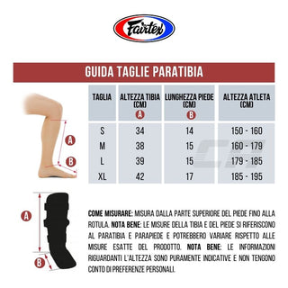 Caneleiras Fairtex SP5 de competição com proteção para os pés Vermelho