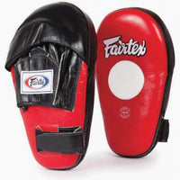 Guanti da passata Fairtex Pro Angular FMV8 Nero-rosso