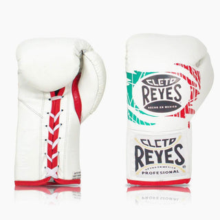 Guantoni Cleto Reyes Professional CB2 Mexican Tricolore con lacci