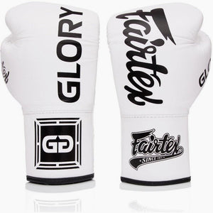 Guantoni Fairtex Glory BGLG1 Bianco con lacci