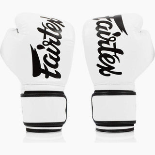 Guantoni Muay Thai Fairtex BGV14 Bianco