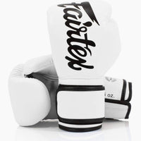 Guantoni Muay Thai Fairtex BGV14 Bianco