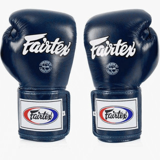 Luvas de Muay Thai Fairtex BGV5 Super Sparring Azul