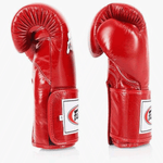 Luvas de Muay Thai Fairtex BGV5 Super Sparring Vermelho