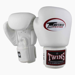 Luvas de Muay Thai Twins Special BGVL3 Branco