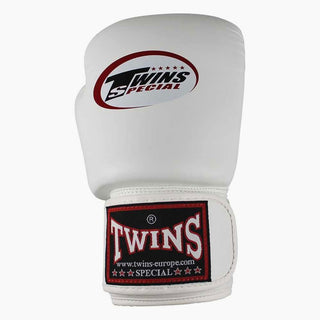 Luvas de Muay Thai Twins Special BGVL3 Branco