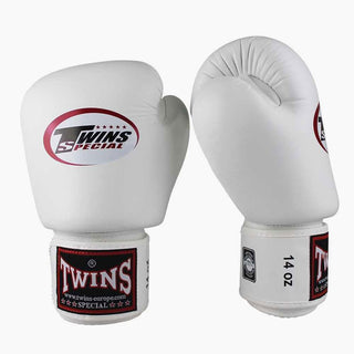 Luvas de Muay Thai Twins Special BGVL3 Branco