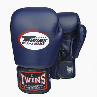 Luvas de Muay Thai Twins Special BGVL3 Azul