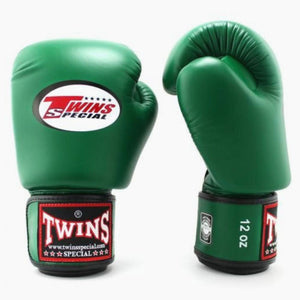 Luvas de Muay Thai Twins Special BGVL3 Verde