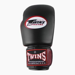 Luvas de Muay Thai Twins Special BGVL3 Borgonha preto