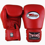 Luvas de Muay Thai Twins Special BGVL3 Vermelho