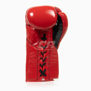 Luvas de Boxe Cleto Reyes Profissional CB2 vermelho-preto com atacadores