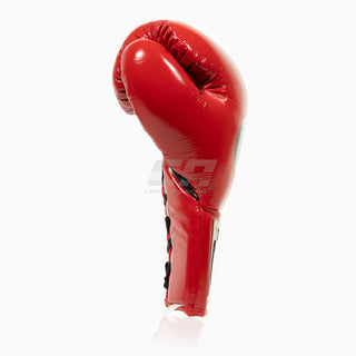 Luvas de Boxe Cleto Reyes Profissional CB2 vermelho-preto com atacadores