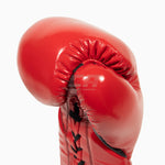 Luvas de Boxe Cleto Reyes Profissional CB2 vermelho-preto com atacadores