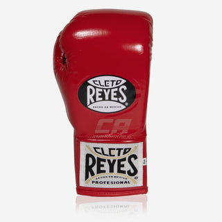 Luvas de Boxe Cleto Reyes Safetec CB4 Vermelho-preto com atacadores