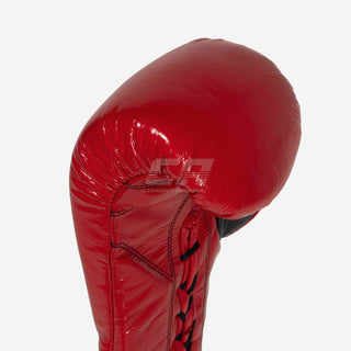 Luvas de Boxe Cleto Reyes Safetec CB4 Vermelho-preto com atacadores