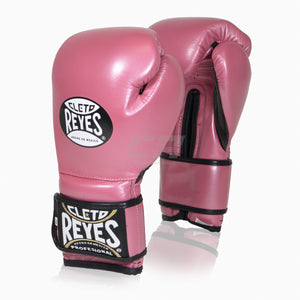 Luvas de Boxe Cleto Reyes Sparring CE6 Rosa