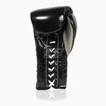 Luvas de Boxe Cleto Reyes Treino tradicional CE4 Preto-prata com atacadores