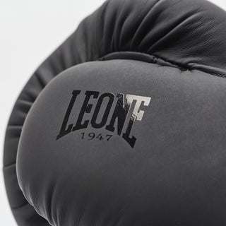 Luvas de Boxe Leone GN059 Preto-branco