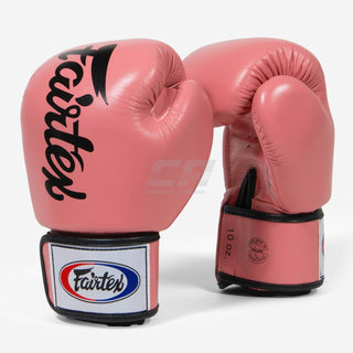 Luvas de Muay Thai Fairtex BGV19 Deluxe Rosa