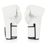 Luvas de Muay Thai Fairtex BGV5 Super Sparring Branco