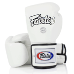 Luvas de Muay Thai Fairtex BGV5 Super Sparring Branco