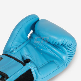 Luvas de Muay Thai Twins Special BGVL 3 Azul claro