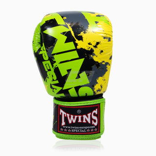 Luvas de Muay Thai Twins Special FBGVL3 Candy Verde