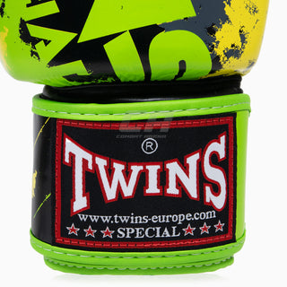 Luvas de Muay Thai Twins Special FBGVL3 Candy Verde