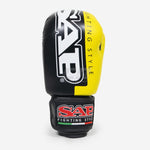 Luvas de Boxe Raptor SAP WAKO Preto-Amarelo