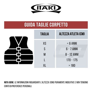 Colete Karaté com proteção ITAKI proteção lateral Art. 69