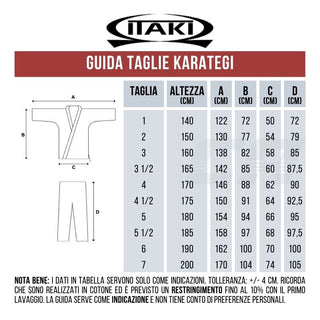 Fato karate Itaki Shodan Kata Art. 52KN