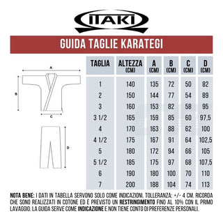 Fato karate Itaki Ultimate Traditional Art. 55 Branco