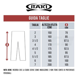 Calças de karaté Itaki Art. 17