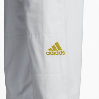 Judogi Adidas J730 Champion IJF strisce oro