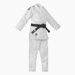 Fato judo branco Adidas J730 Champion III IJF Slimfit