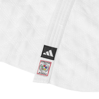 Fato judo branco Adidas J730 Champion III IJF Slimfit