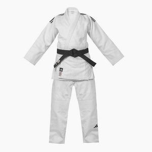 Fato judo branco Adidas J730 Champion III IJF Slimfit