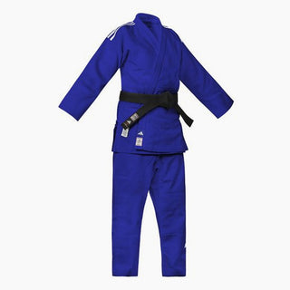 Fato judo azul Adidas J730 Champion III IJF Slimfit