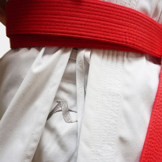 Karategi Arawaza Kata Deluxe Evo WKF ricamo bianco