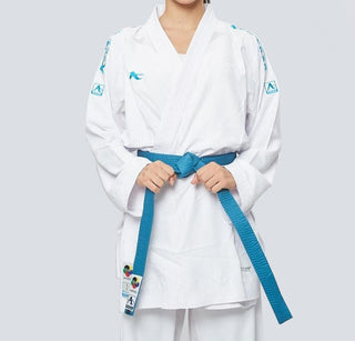 Fato karate Arawaza KIT Kumite Deluxe Evo WKF Premiere League (2 casacos + 1 calça)