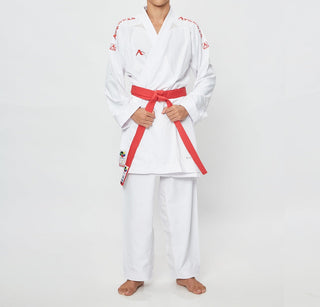 Fato karate Arawaza KIT Kumite Deluxe Evo WKF Premiere League (2 casacos + 1 calça)