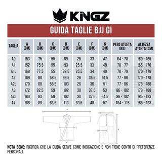 BJJ Gi Kingz Ballistic 4.0 IBJJF Branco